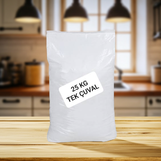 25kg Tek pakette SOFRALIK İNCE Çankırı Kristal Kaya Tuzu  84 mineralli